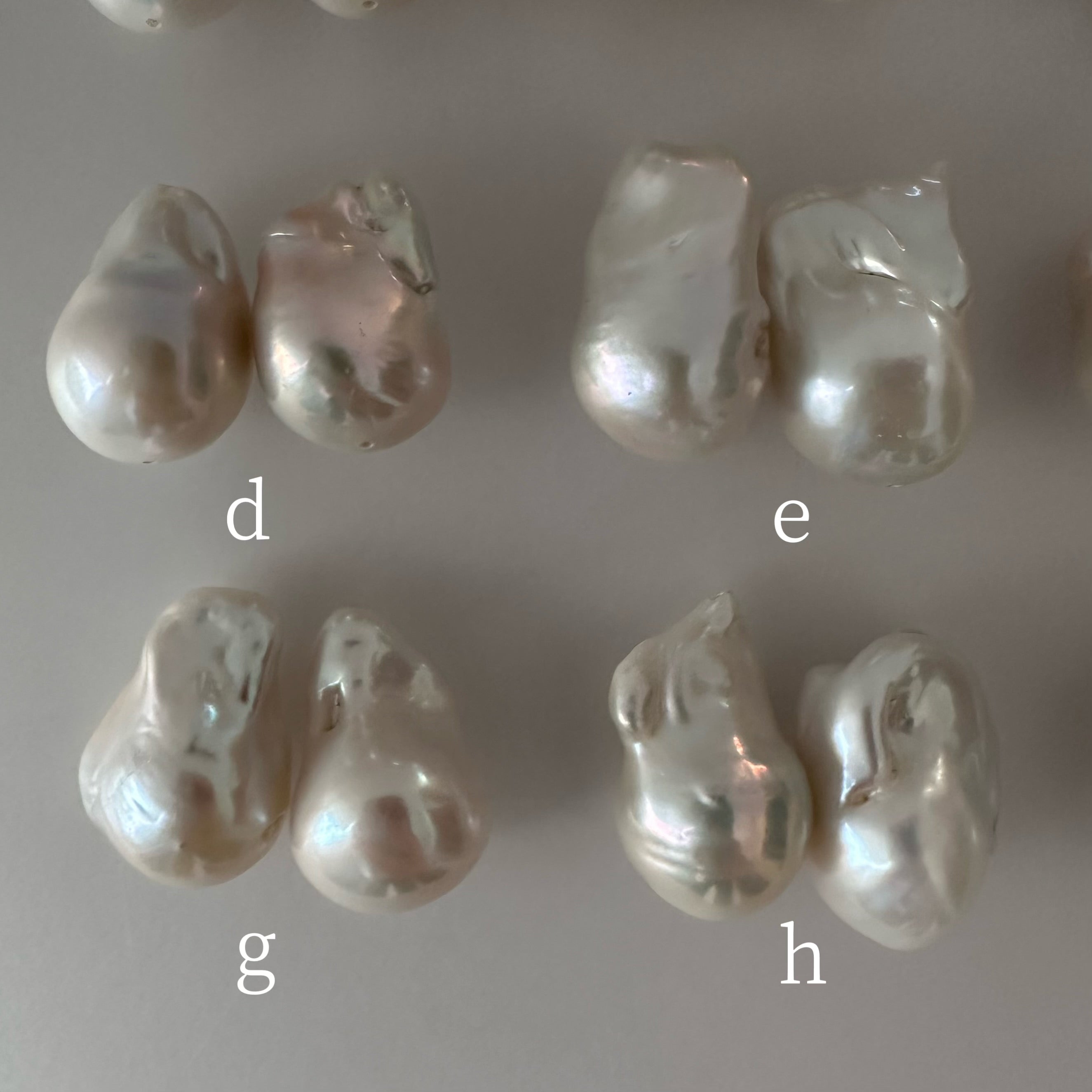 "lisianthus リシアンサス" バロックパール　ロングピアス　イヤリング　wedding baroque - hikari pearl.