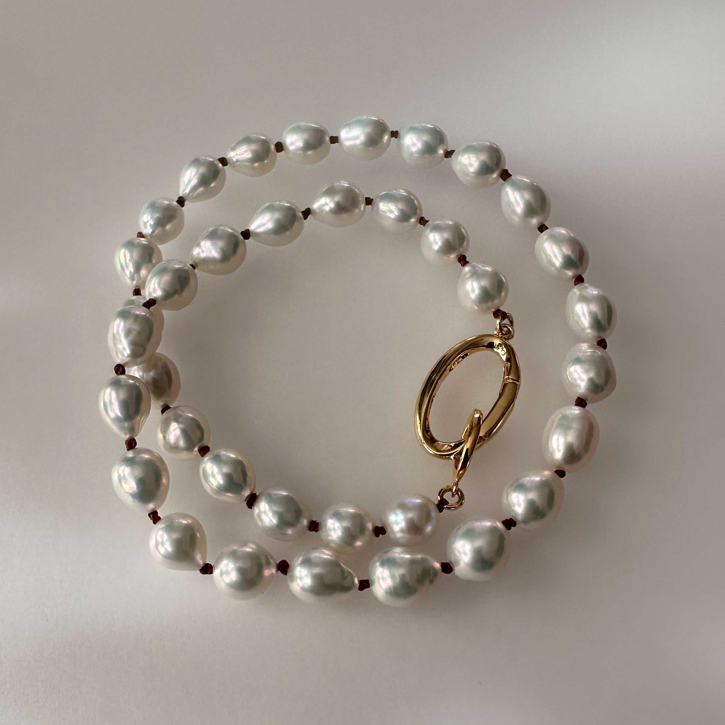 "Ligne Pearl リーニュ パール"  ネックレス　35cm