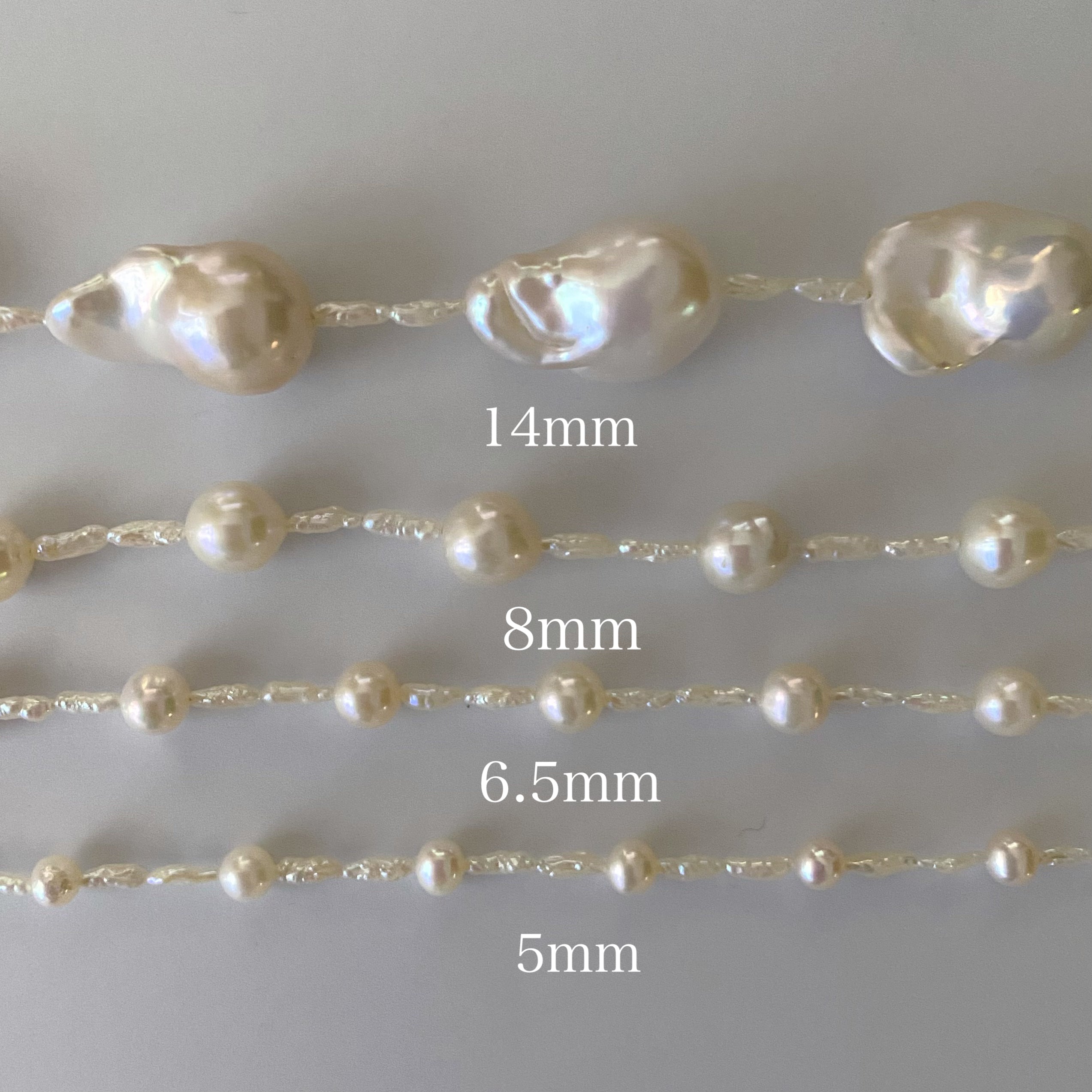 baroque pearl oyster station necklace - hikari pearl.