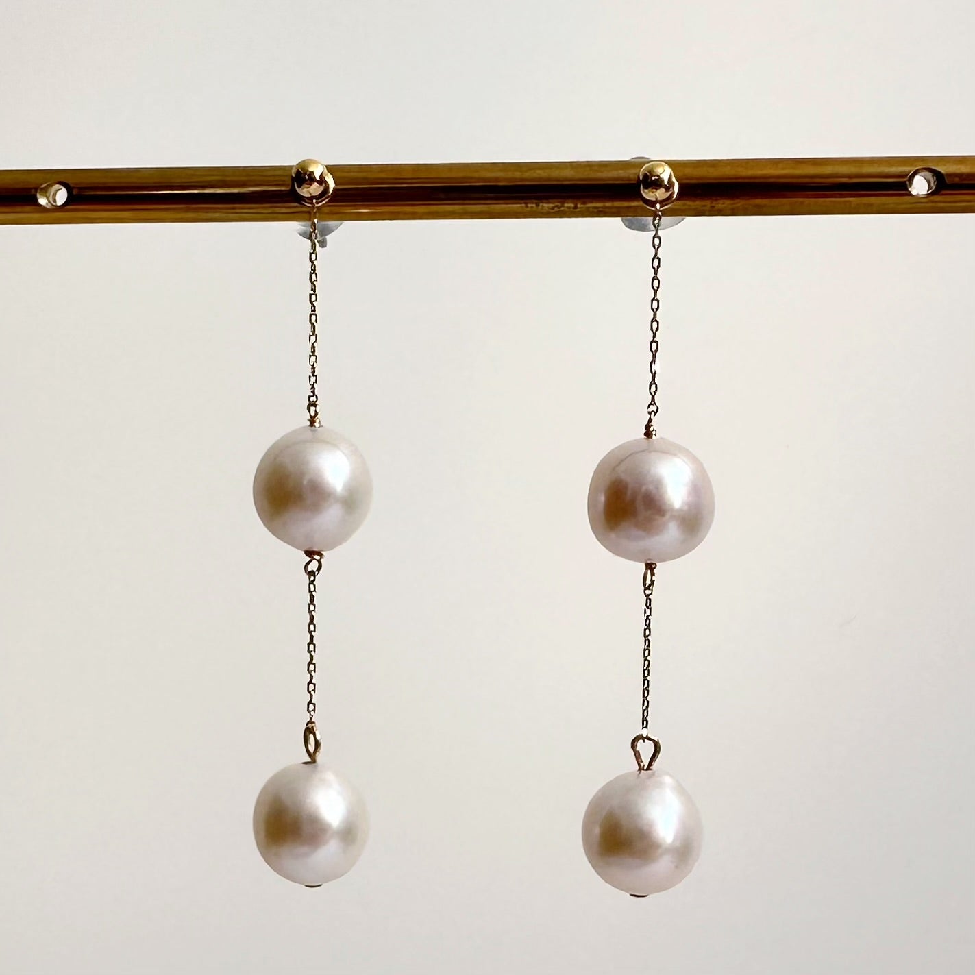 "clematis クレマチス"  ピアス　イヤリング - hikari pearl.