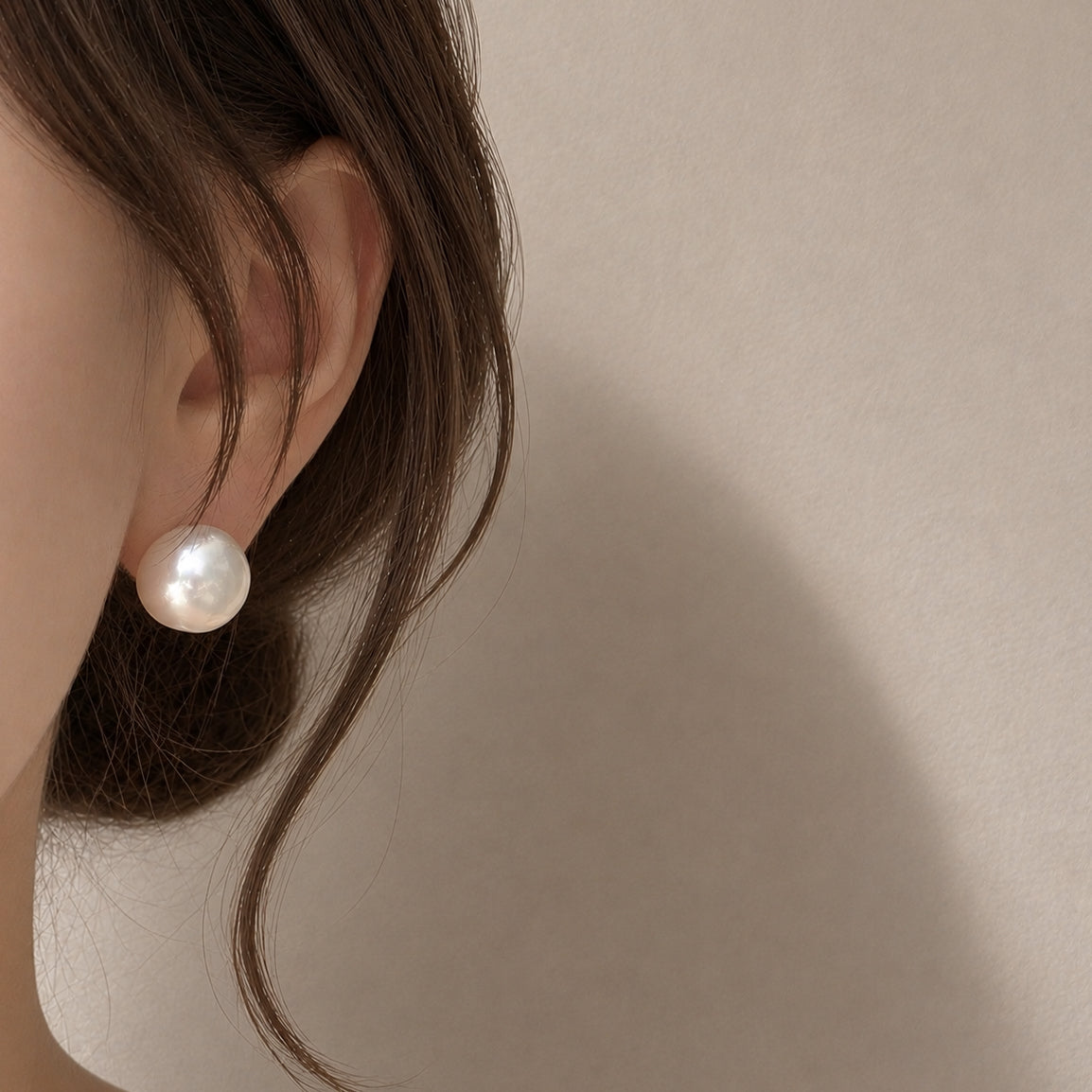 "Pearl Plump パールプランプ"  ピアス　イヤリング - hikari pearl.