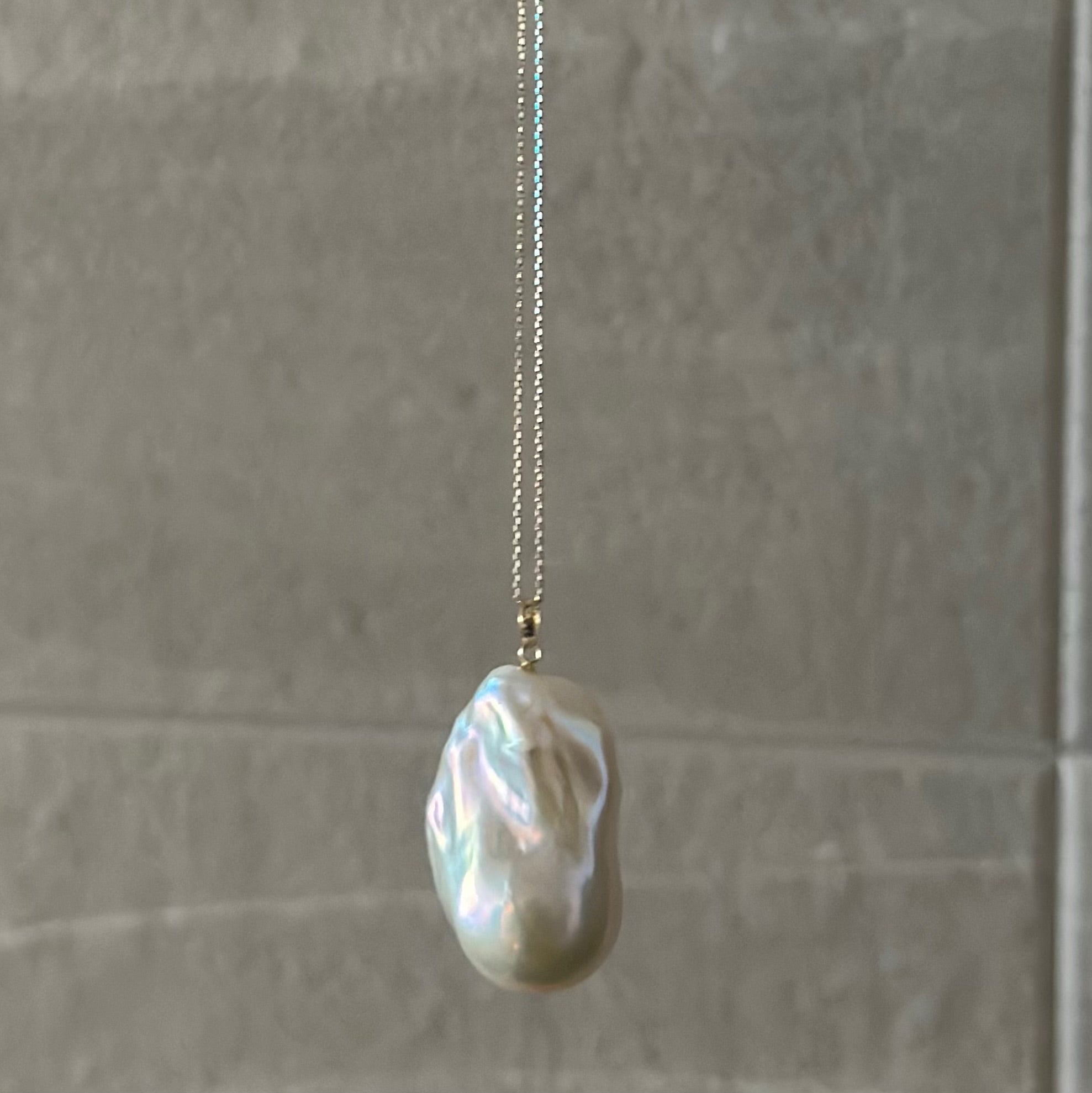 "la france pear  ラフランスペア"  baroque pearl  ペンダントトップ　ネックレス - hikari pearl.