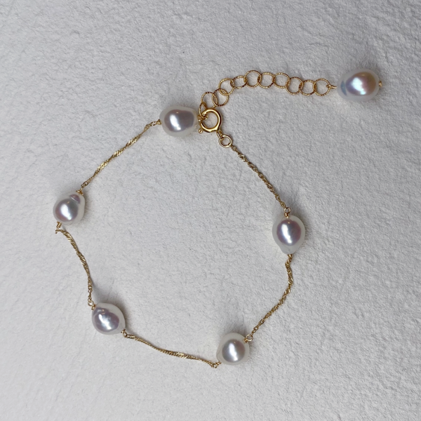 k10 teardrop station ブレスレット - hikari pearl.