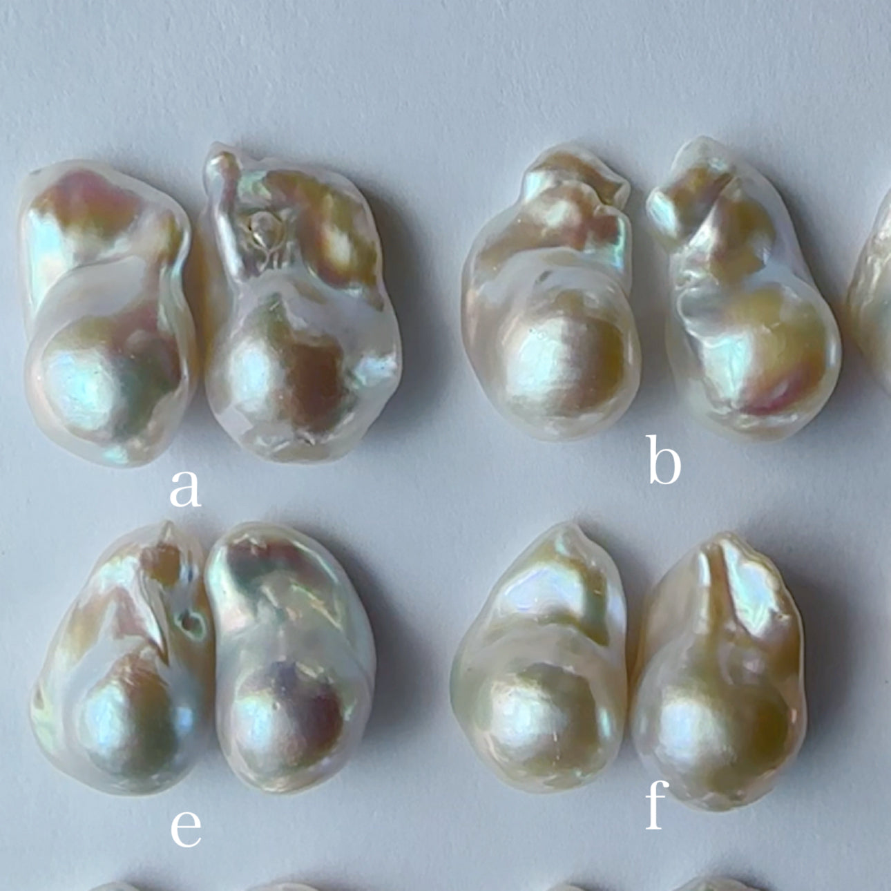 "Éclat Luxe エクラリュクス" ルースバロックパール　ピアス・イヤリング - hikari pearl.