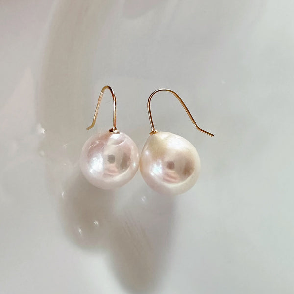 k10 k18  teardrop   nudeピアス - hikari pearl.