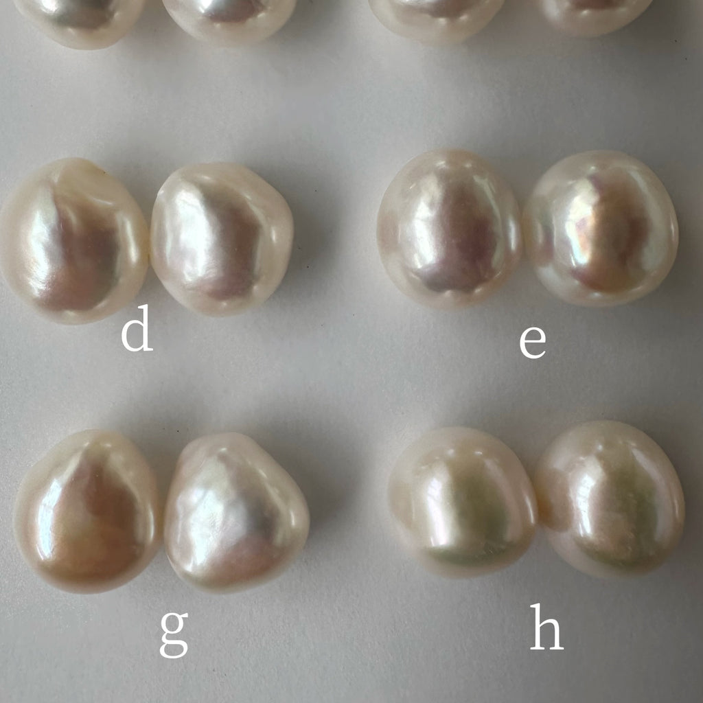 "Pearl Plump パールプランプ"  ピアス　イヤリング - hikari pearl.