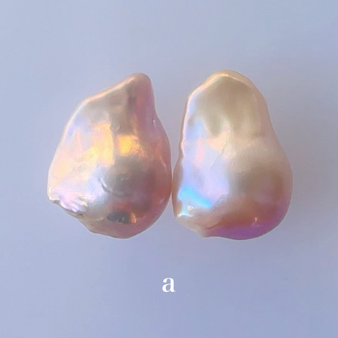 natural oyster baroque wedding ピアス　イヤリング - hikari pearl.