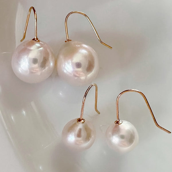 k10 k18  teardrop   nudeピアス - hikari pearl.