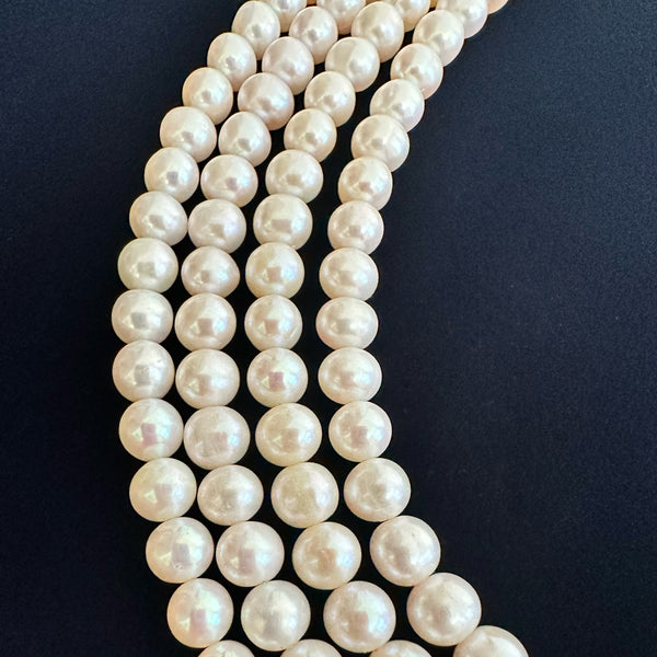 freshwater pearl long necklace 
