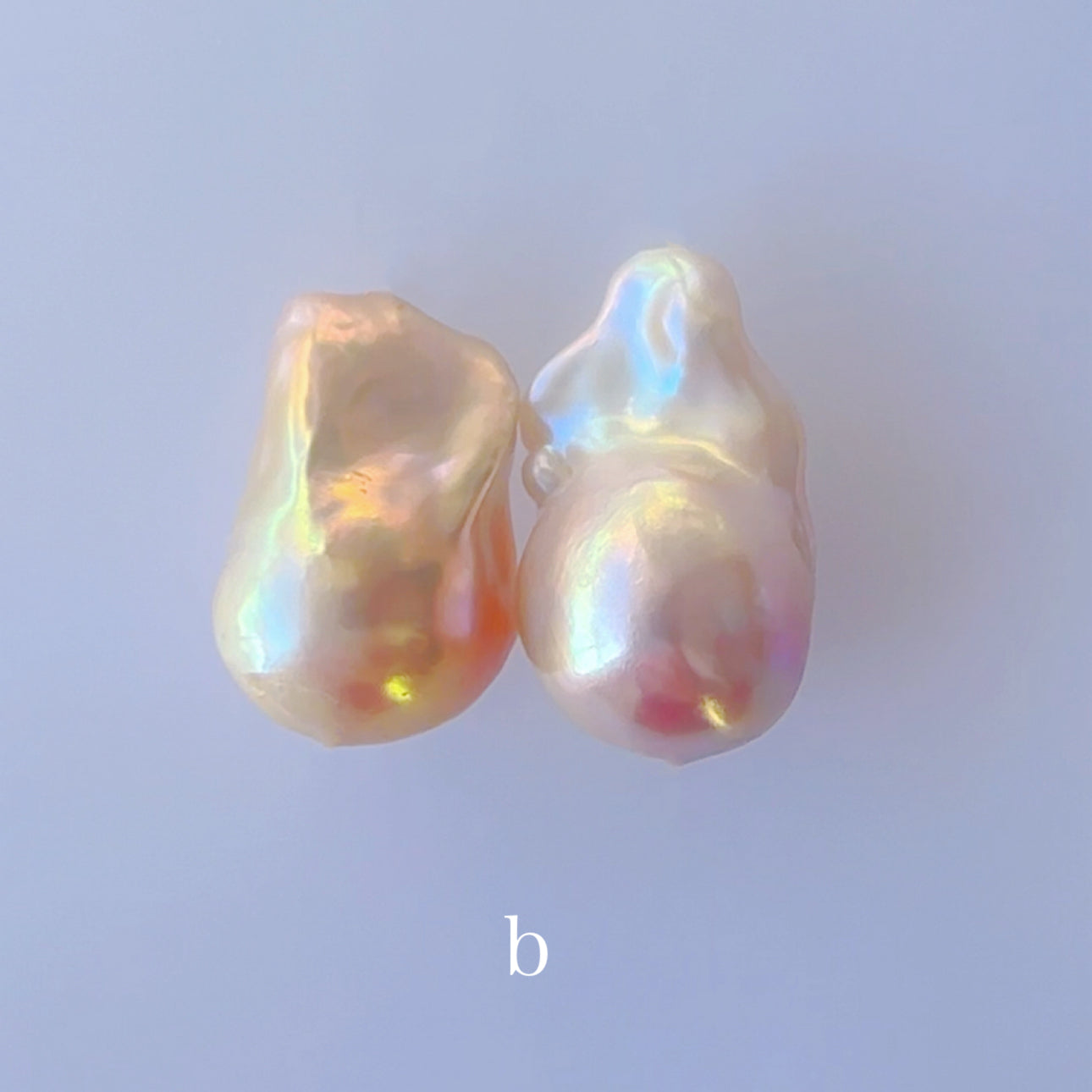 natural oyster baroque wedding ピアス　イヤリング - hikari pearl.