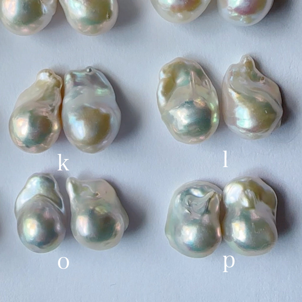 "Éclat Luxe エクラリュクス" ルースバロックパール　ピアス・イヤリング - hikari pearl.