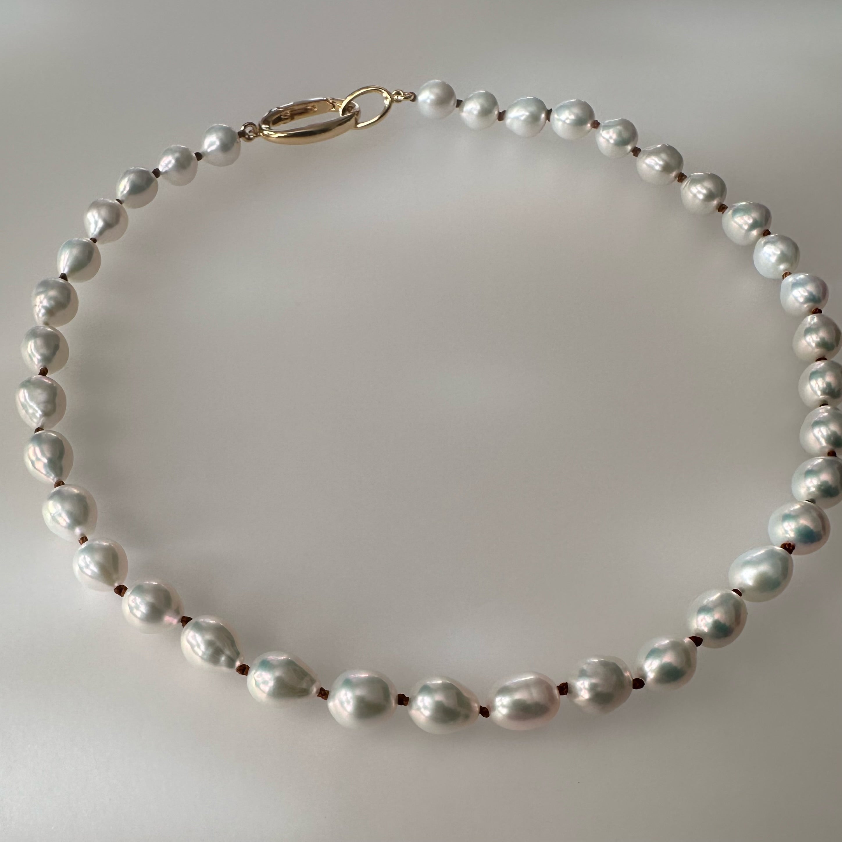 "Ligne Pearl リーニュ パール"  ネックレス　35cm