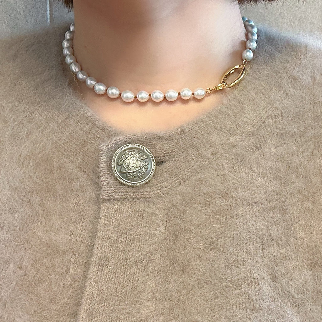 "Ligne Pearl リーニュ パール"  ネックレス　35cm