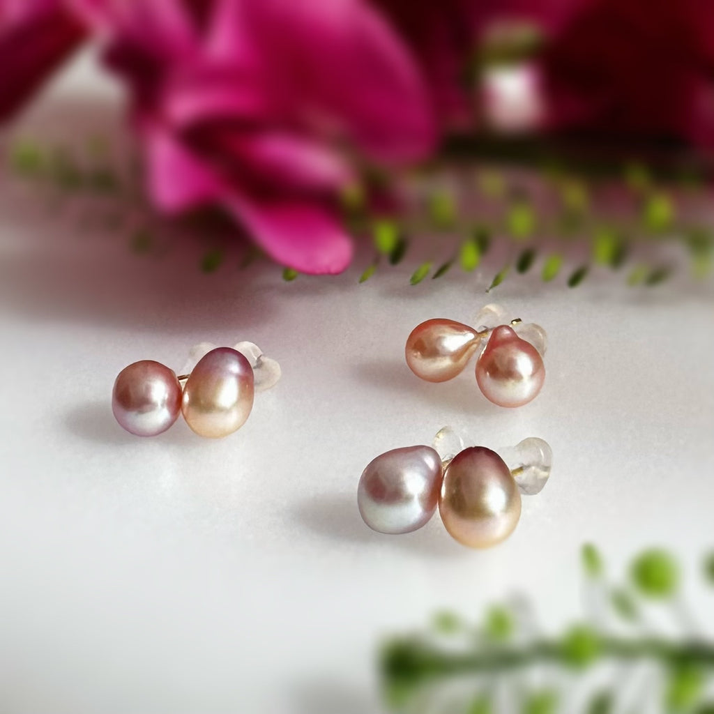 "tulip チューリップ"   ピアス　イヤリング - hikari pearl.