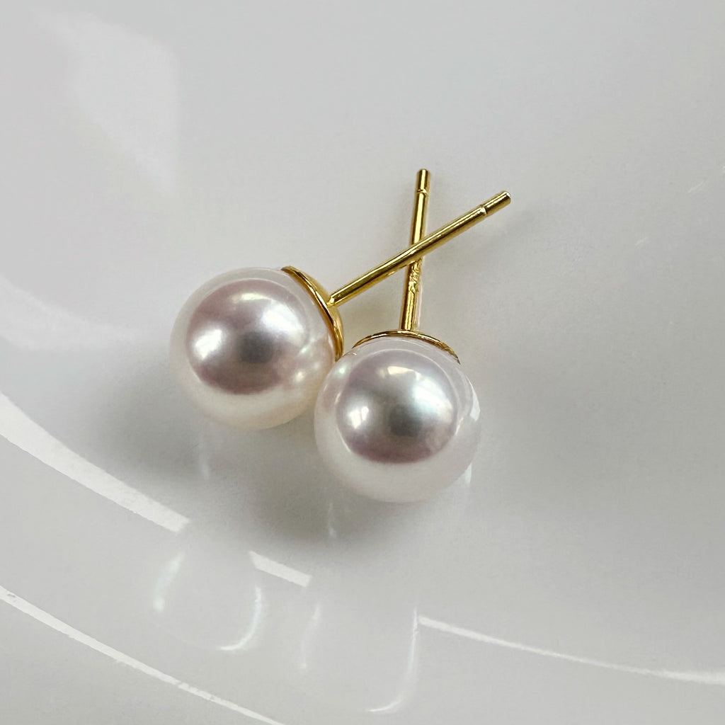 "mum マム"  single pearl necklace set - hikari pearl.