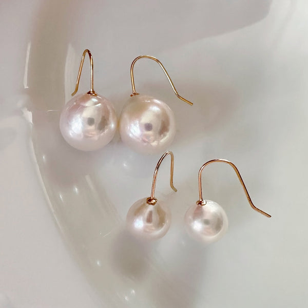 k10 k18  teardrop   nudeピアス - hikari pearl.