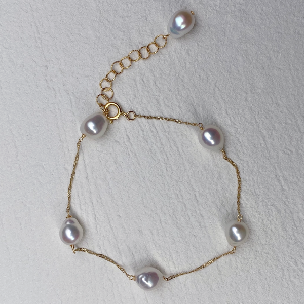 k10 teardrop station ブレスレット - hikari pearl.