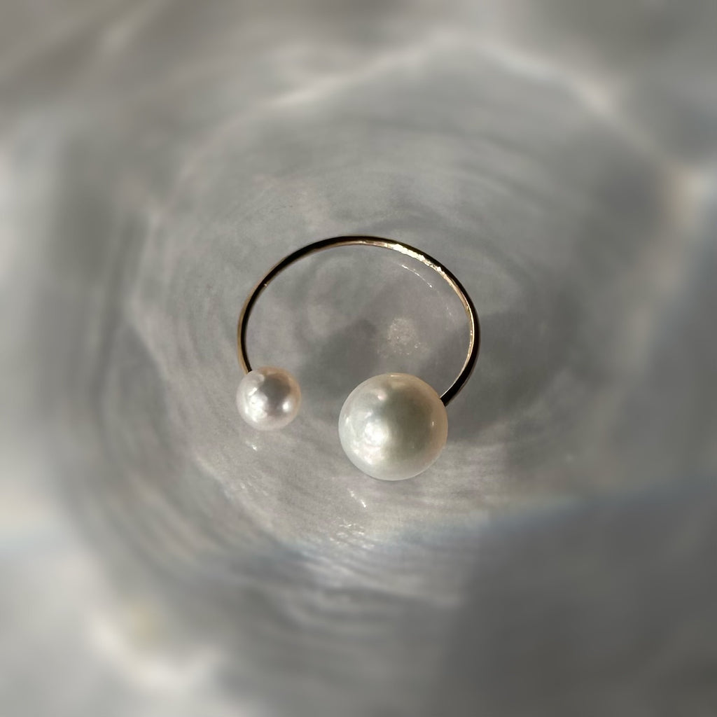 14kgf Akoya  pearl イヤーカフ - hikari pearl.