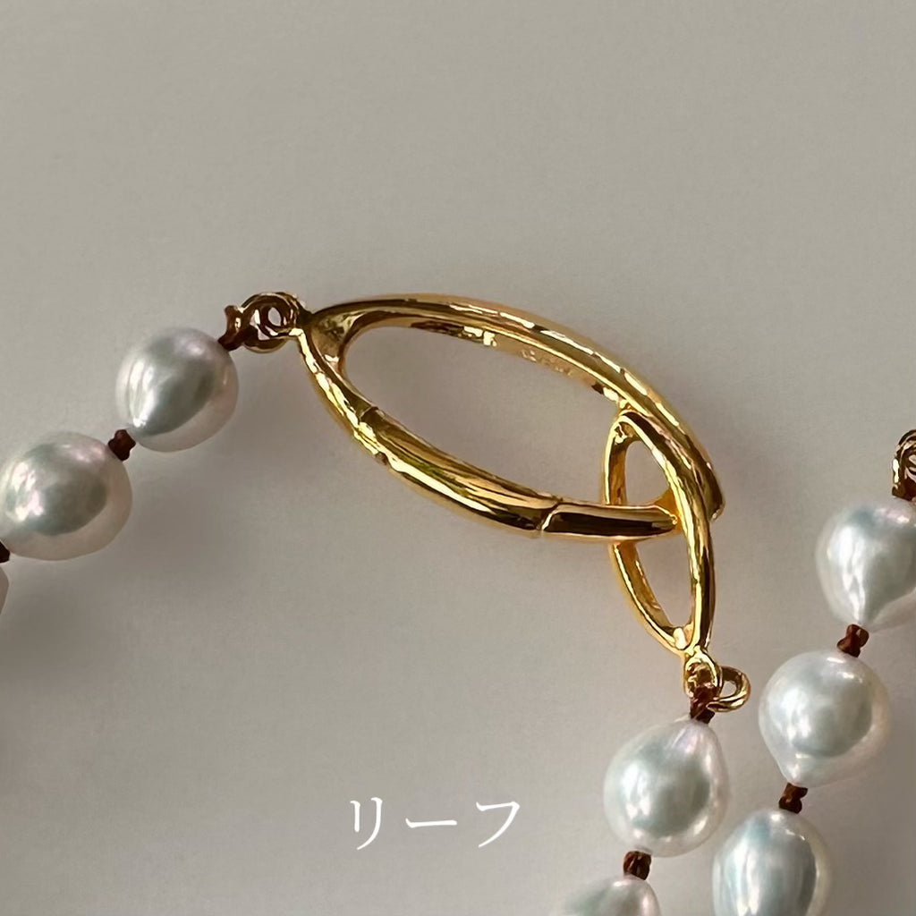 "Ligne Pearl リーニュ パール"  ネックレス　35cm