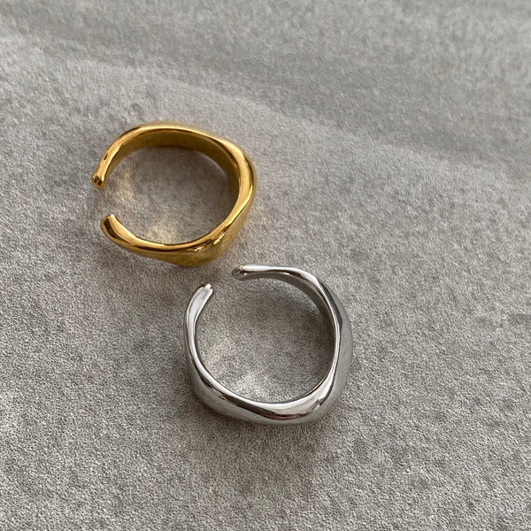 silver wave イヤーカフ　リング - hikari pearl.