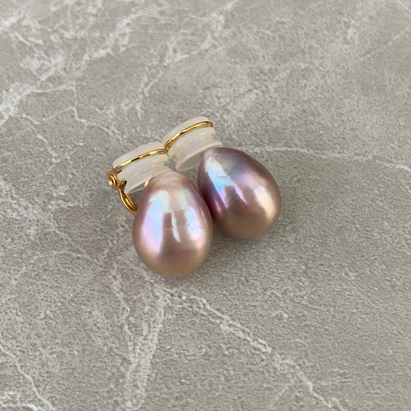 一点もの　special  quality natural color  pearl イヤリング - hikari pearl.