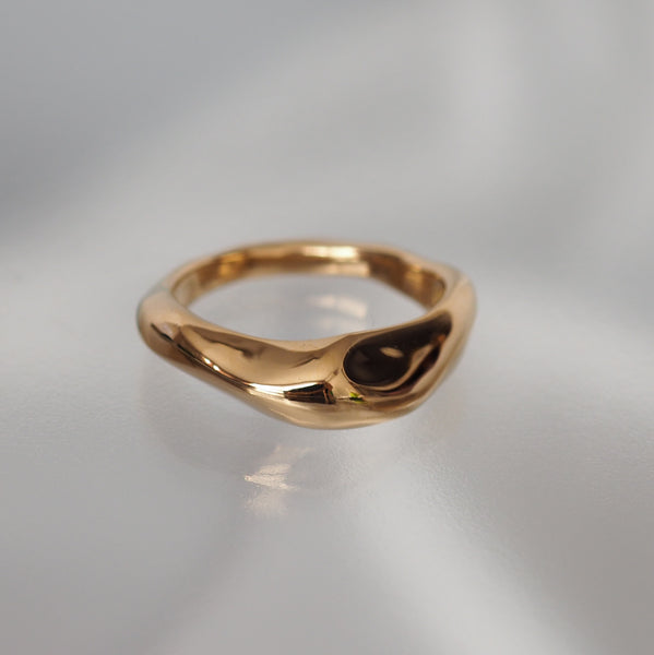 k18 wave リング - hikari pearl.