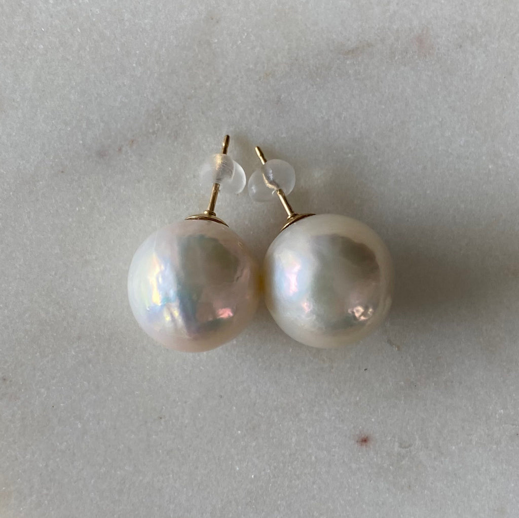 一点もの　baroque  pearl nude 14mm - hikari pearl.