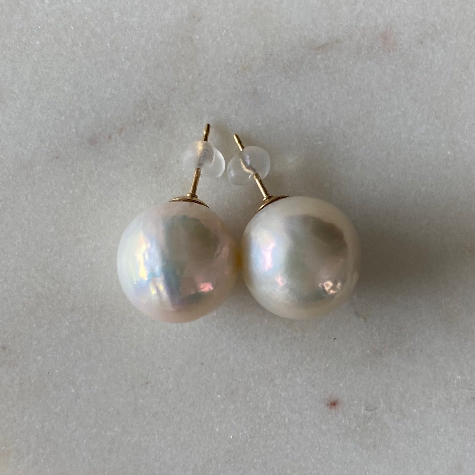 一点もの　baroque  pearl nude 14mm - hikari pearl.