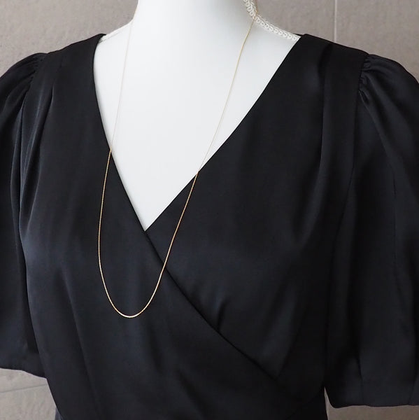 14kgf  chain long necklace ネックレス - hikari pearl.