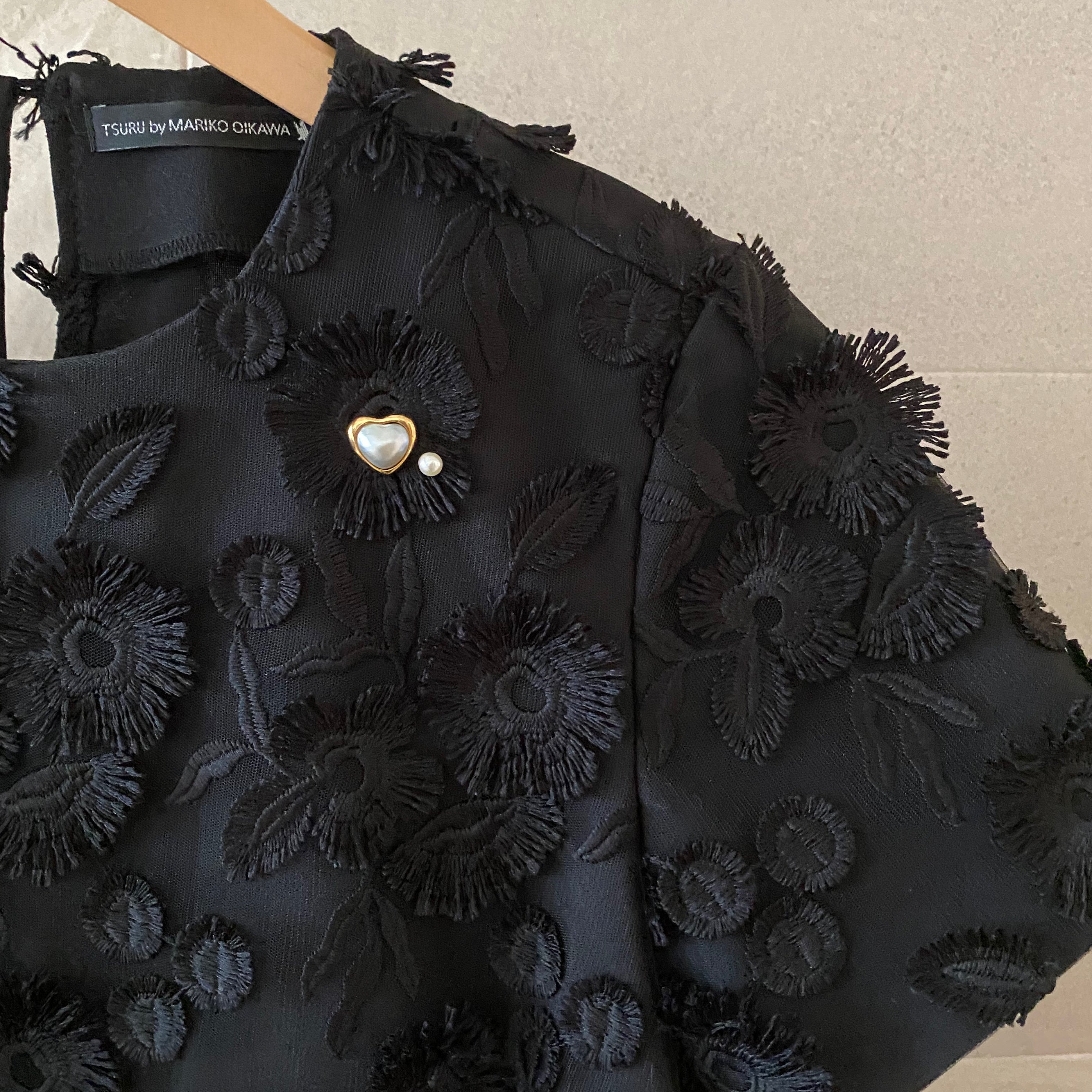 一点もの　coeur mabe  pearl pin brooch  plane - hikari pearl.