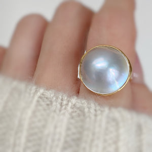 mabe  pearl ring No.20 - hikari pearl.