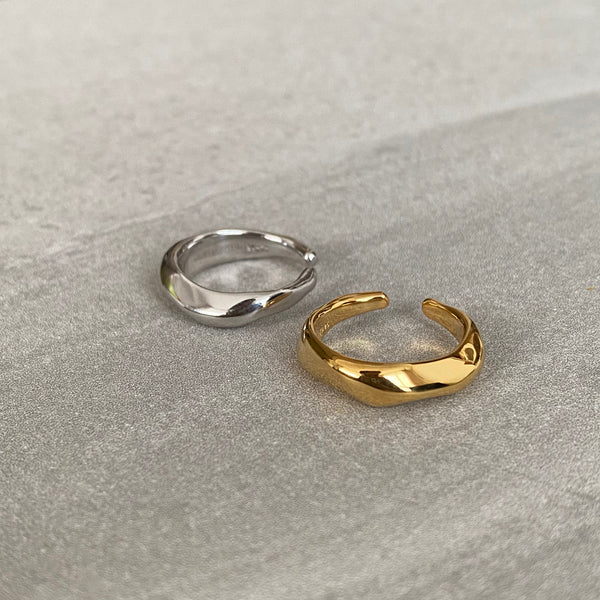 silver wave イヤーカフ　リング - hikari pearl.