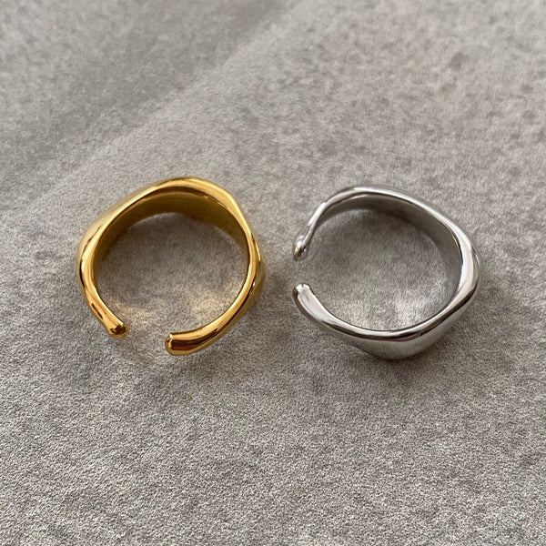 silver wave イヤーカフ　リング - hikari pearl.