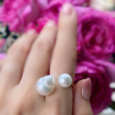一点もの　south sea pearl ring No.19 - hikari pearl.