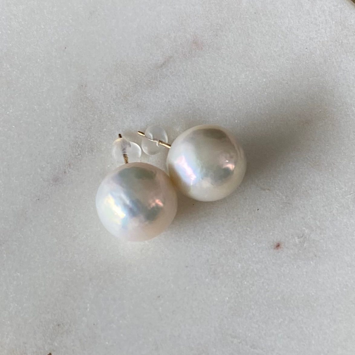 一点もの　baroque  pearl nude 14mm - hikari pearl.