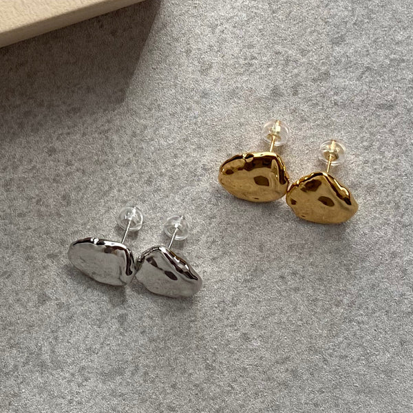 silver petal   pearl ピアス　イヤリング - hikari pearl.