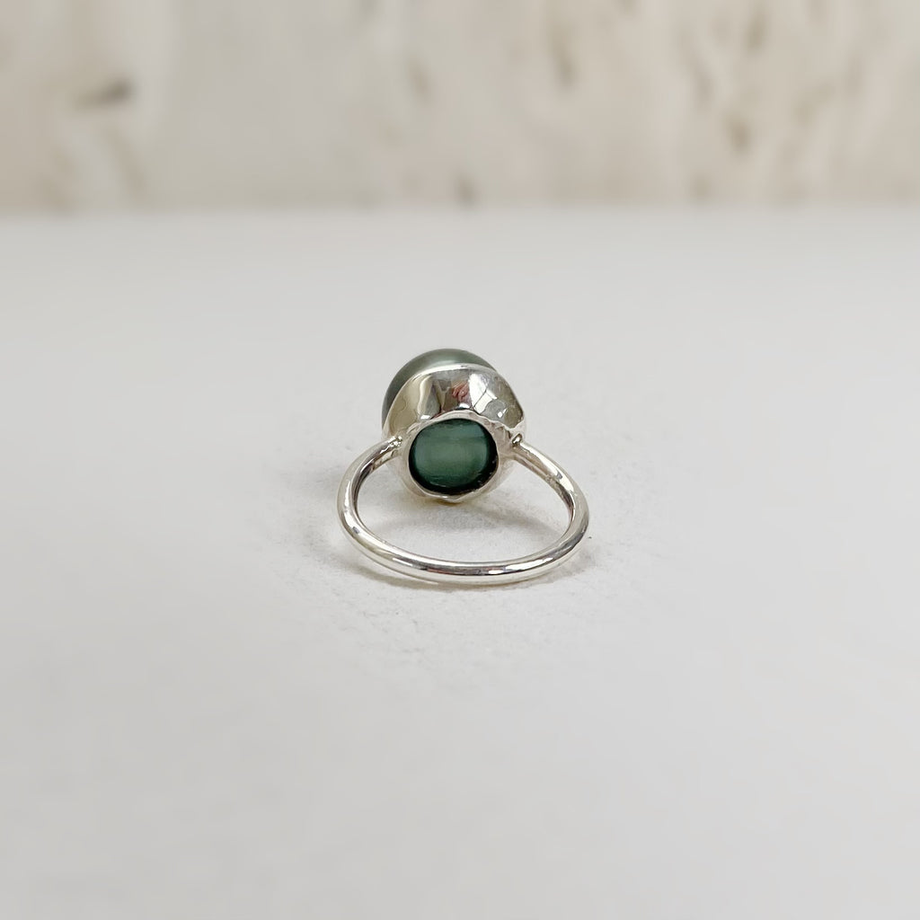 一点もの　tahiti  pearl ring No.22 - hikari pearl.