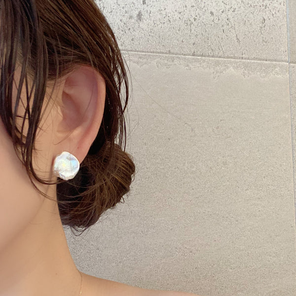 petal  pearl diamond ピアス - hikari pearl.