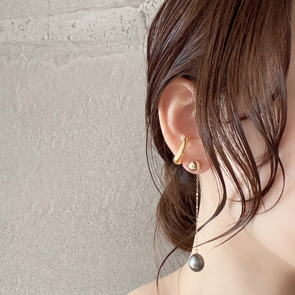 silver wave イヤーカフ　リング - hikari pearl.