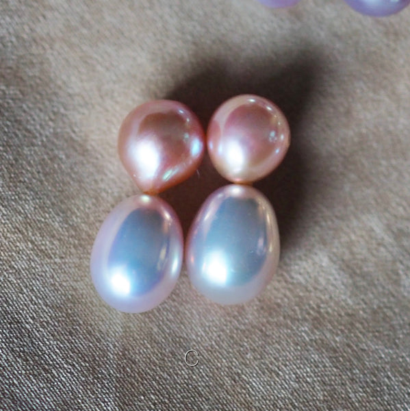 happy dragee twin  pearl ピアス　イヤリング - hikari pearl.