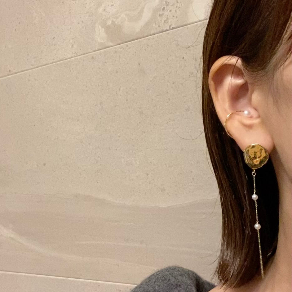 petal  petit  station  pearl long ピアス - hikari pearl.