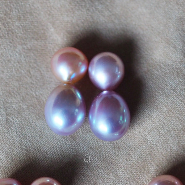 happy dragee twin  pearl ピアス　イヤリング - hikari pearl.