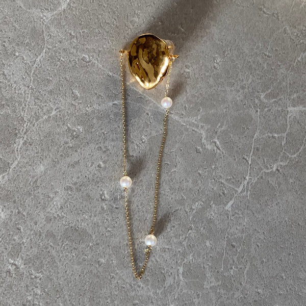 petal petit  station pearl  balançoire ピアス　イヤリング - hikari pearl.