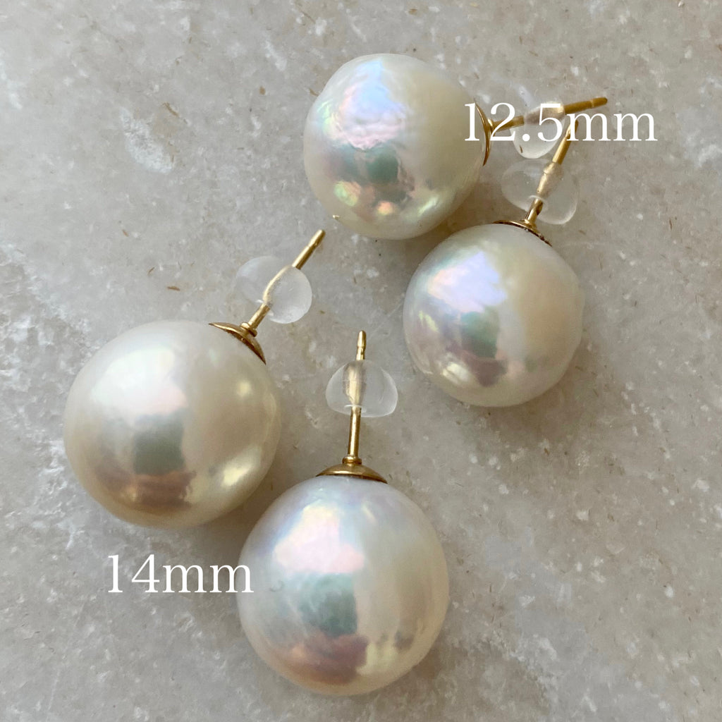 一点もの　baroque  pearl nude 14mm - hikari pearl.