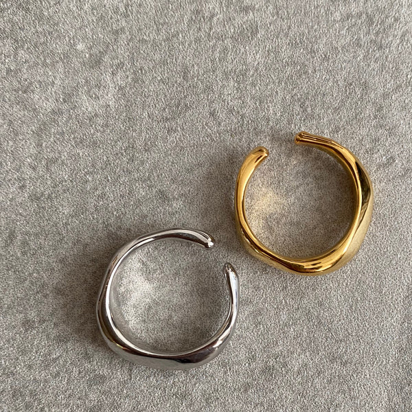 silver wave イヤーカフ　リング - hikari pearl.